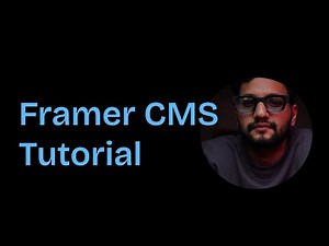 Framer CMS Tutorial: Integrate CMS Items into Specific Pages