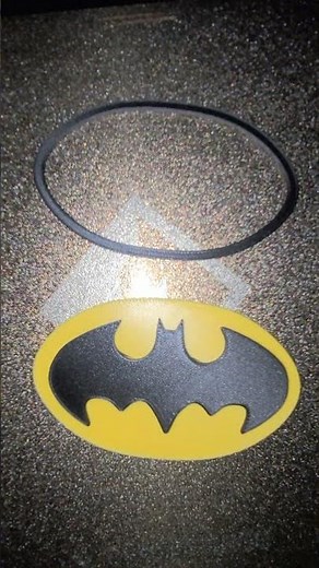 Part 3: The Complete Batman Logo 🦇 | Final Assembly of My 3D Print (Flashforge Adventurer 5M)