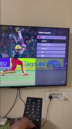 Enable 4K option in Jio Cinema from your Android TV #ipl2023 #jiocinema