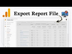 How to Export Google Analytics Data (Data Format)