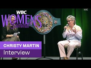 Christy Martin interview by Crystina Poncher