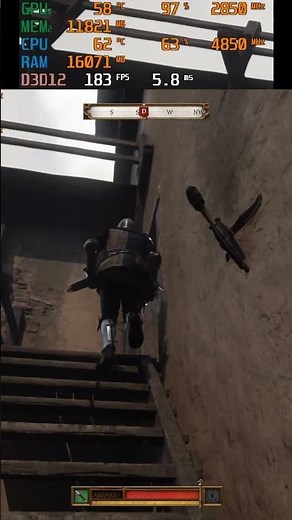 RTX 5070 Ti FPS at 1080p in Kingdom Come Deliverance 2 DLSS 4!