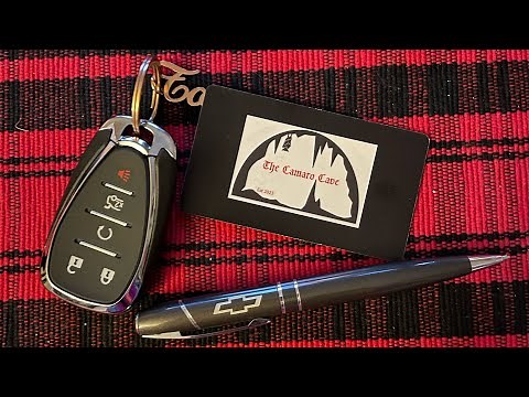 How To Replace 2016 - 2024 Chevy Camaro Key Fob Battery - Change Chevrolet Remote Fob Batteries