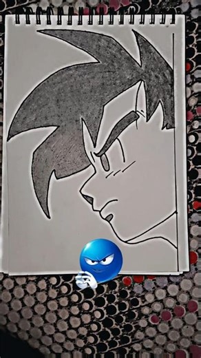 goku 👍❤️......#youtube #new #viral #art #shorts #youtube #explore #anime #goku #sketch #draw #anime