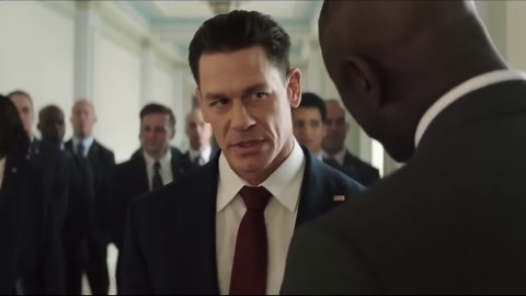 Heads Of State: John Cena And Idris Elba Press Conference Goes Awry