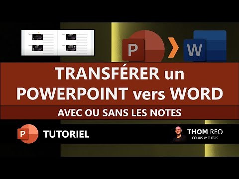 Transferring a PowerPoint presentation to Word - Quick Microsoft 365 Tutorial