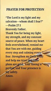 Prayer of Strength and Trust in God — Psalm 27:1##Psalm27 #PrayerForStrength #BibleVerseOfTheDay