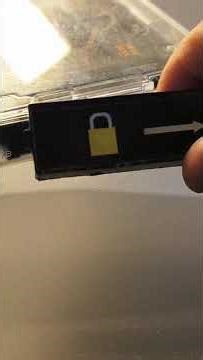 Opening slim Alpha Security Keeper Box using S3 Key