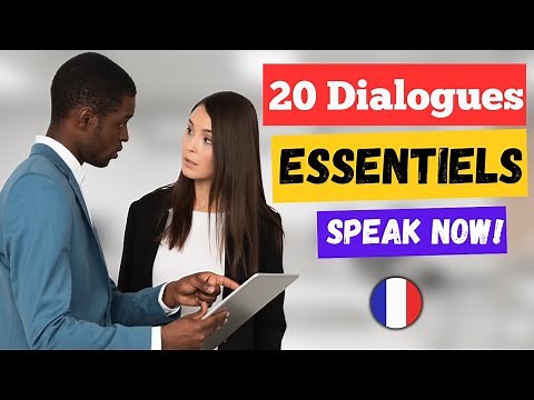 20 Daily French Conversations - French Practice