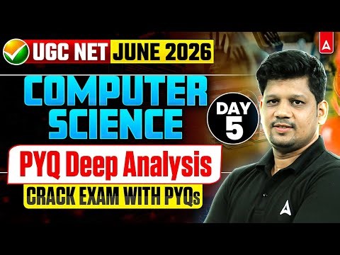 UGC NET Computer Science | UGC NET Computer Science Previous Year Questions By Mayank Sir