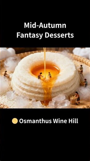 🌕 Mooncake & Lantern Feast – Miniature Mid-Autumn Dessert Worlds #ai #aiart