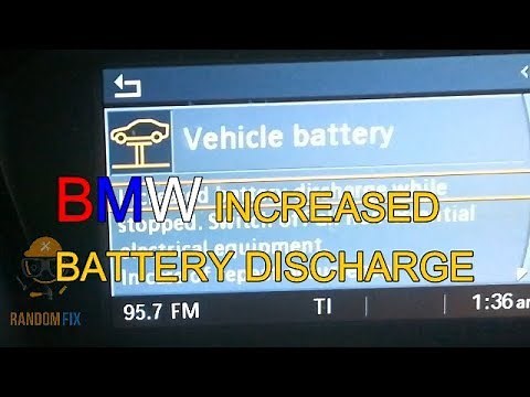 How to Fix BMW Increased Battery Discharge ▶️Possible Causes / FIXES ▶️ BMW Battery Drain