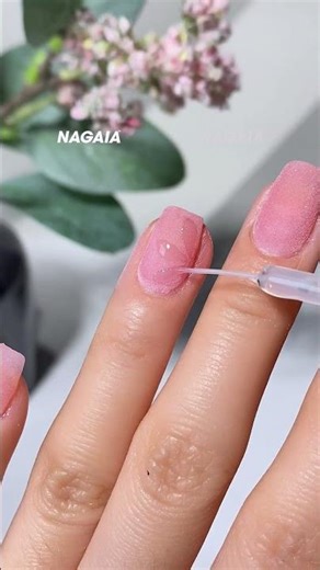Blush Twinkle & Ivory Illusion Flower Petal Dip Nails Inspo 🌸💅