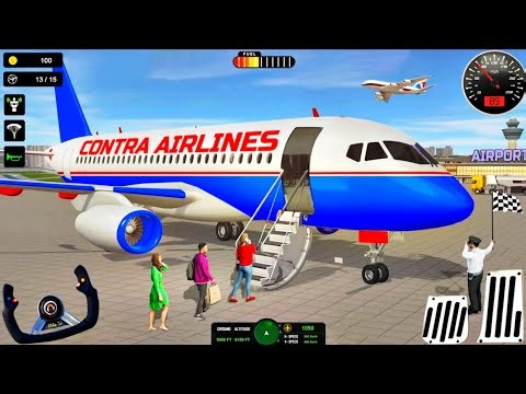 Flight Airplane City Pilot Games | Plane Boeing Emergency Landing - Airplane Game | Android Gameplay