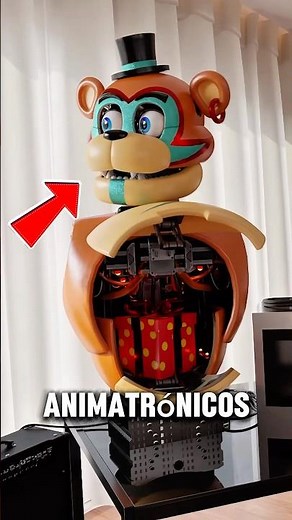 THIS IS WHAT ANIMATRONICS LOOK LIKE IN REAL LIFE 😱 #fnaf #fivenightsatfreddys #funfacts