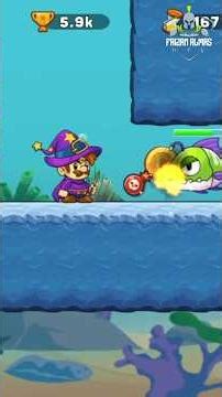 Fish Enemies Everywhere! Wizard Survives 🐟🔥