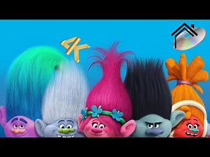 Menu de DVD-Trolls (De 2016) Em 4K