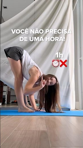 Rotina de alongamento e mobilidade rápida, 10 min com adaptações #flexibilidade #mobilidade #yoga