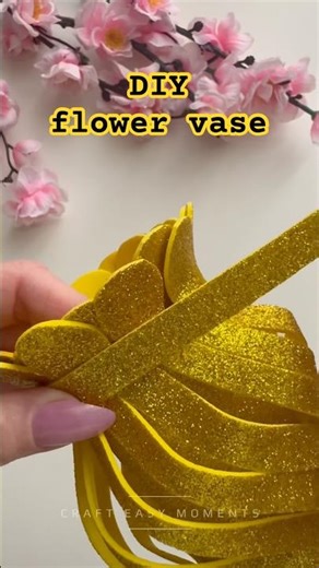 DIY Cute Vase Everyone Wants to Copy #handmade #craftideas #shorts
