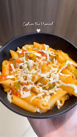 Red sauce Pasta without onion & garlic ♥️