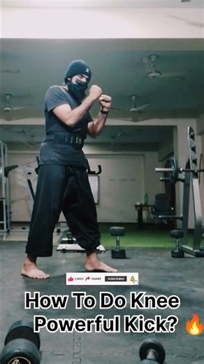 How To Do Powerful Knee Kick?