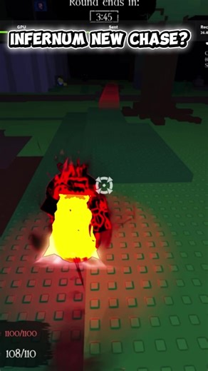 1x infernum Chase #forsaken#roblox#chase#fyp#thai