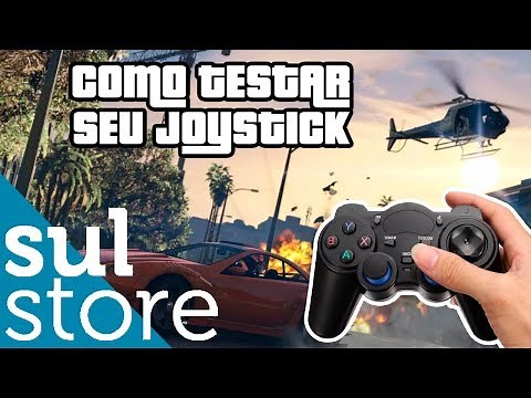 COMO TESTAR CONTROLE PARA PC USB JOYSTICK COM DEFEITO OU NÃO RECONHECE