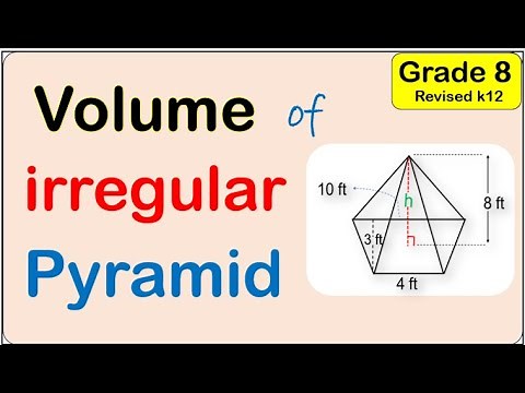 Math 8 Volume of irregular pyramid SECOND QUARTER WEEK 3 MATATAG CURRICULUM #PYRAMID #VOLUME