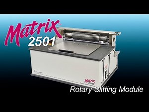 Rotary Slitter for Test Strip manufacturing: Kinematic Automation Matrix 2501