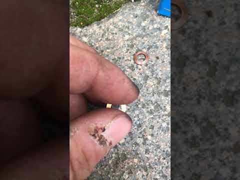 YAMAHA XT500, 5-minute oil change