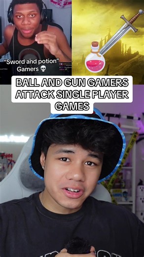 ts is BLASPHEMY 😭 #gaming #gamingmemes #singleplayer #gamer #bucketjosh