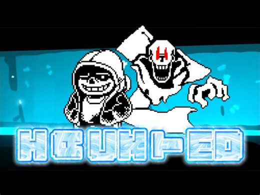 FNF Haunted but Dusttale Sans sing it