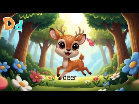 ABC for Kids: Amazing D Words & Sounds! | Letter D Learning