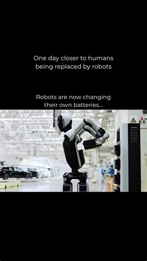 Robotics on Instagram: "Follow @robotics to learn something NEW everyday 🚀 Meet UBTECH’s Walker S2, a humanoid robot pushing factory automation to the next level. It can sense low battery, find its charger, and swap its own pack completely on its own, allowing true 24/7 operation with almost no human help. Already on trial in factories at BYD, Nio, and Zeekr, it is cutting downtime and raising the bar for efficiency. This is what fully autonomous factories start to look like. Which industry do
