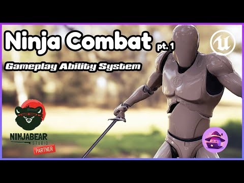 Ninja Combat Collisions, Attributes, & Weapons - Unreal Engine 5.6