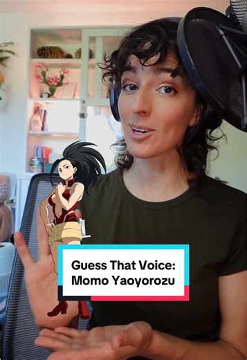 Let’s try to guess Momo Yaoyorozu’s voice! 💪 #voiceactor #anime #myheroacademia #momoyaoyorozu #vo