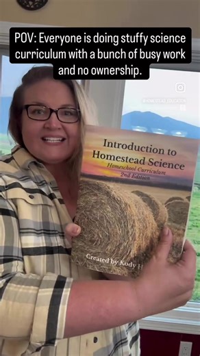Visit bio for link! Why are you chasing supplies down that you’ll never use again? Working through labs that just frustrate your kids with their lack of depth? Why aren’t you focusing your family’s learning on the skills that will sustain them while also meeting your educational requirements? Visit link in bio to learn more about Agriculture Science Curriculum that 10s of thousands or families and schools have already used to give their family a strong future! #homesteadeducation #agricultureedu