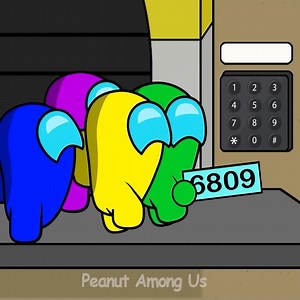 7.3K views · 170 reactions | Among Us vs Raindow Baby Friends | Peanut Among Us | Facebook