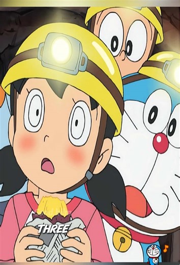 Doraemon Uncovers Delicious Fruits in the Mine