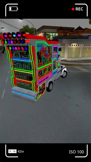 DJ WALA GAME 👑🔥😱 DJ PICKUP BUS SIMULATOR INDONESIA GAME #trending #viralvideo #short