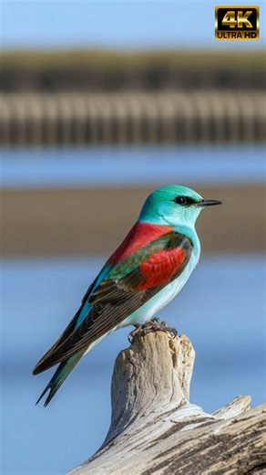 This cinematic clip captures a concise and revealing example of the Sand Martin call — quick, bright contact chips and soft chatter captured at riverbank level in ultra-clear 4K. In the field sequence you'll see a close pass and hear rapid short bursts of contact notes that punctuate the flight and perching behavior; each note is accompanied by a subtle throat and brief body shiver that gives the call its character. We recorded this sequence to highlight the acoustic signature of this Sand Marti