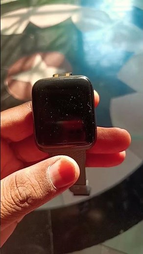 The touch screen watch display problem is resolved,