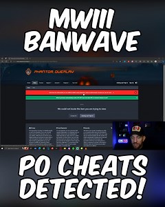 16K views · 145 reactions | MWIII Banwave - Phantom Overlay Cheat Detection! | Badboybeaman | Facebook