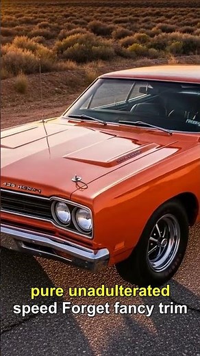 LEGENDARY '68 ROAD RUNNER: PURE MUSCLE BEAST!