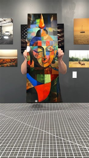 Made a 10x30” tall print. Normally I use these for panoramic prints. This is the first one I’ve made like this | Rush Decatur