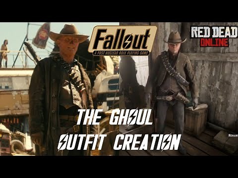 Red Dead Redemption 2 Online | RDO | How to Make The Best Ghoul Outfit from Fallout Series
