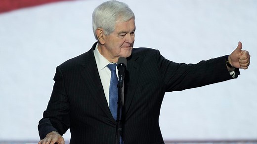 Watch: Newt Gingrich delivers address at 2024 RNC