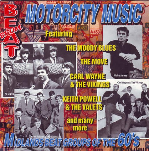 Various - Brum Beat - Motorcity Music - Midlands Beat Groups Of The 60's