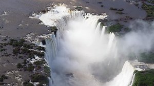 Aerial View Iguazu Falls Largest Waterfall Stock Footage Video (100% Royalty-free) 1010768243 | Shutterstock