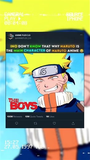 INO THOUGHT NARUTO IS A LOOSER BUT...🤯😂